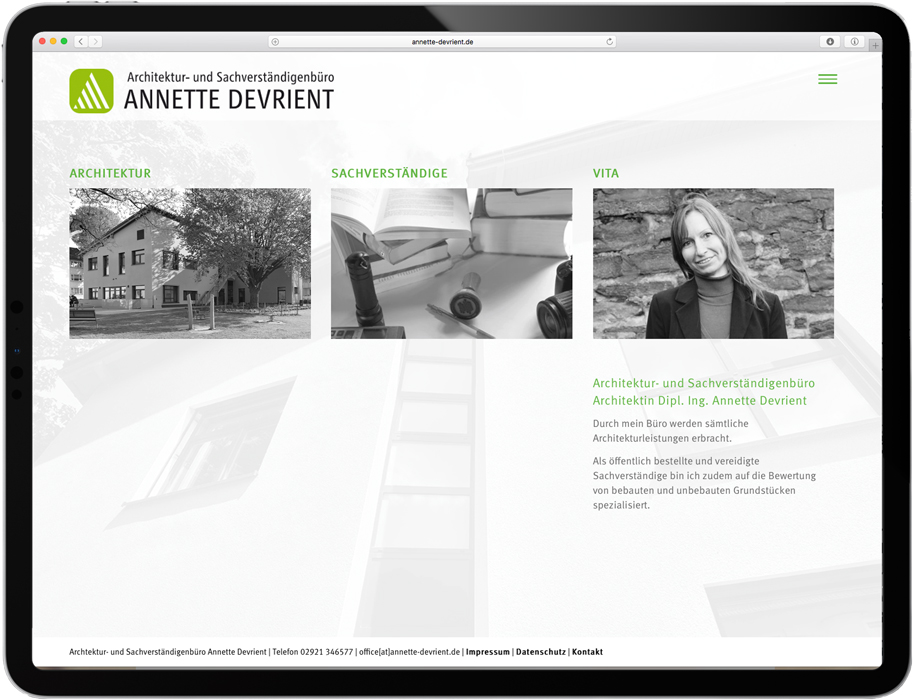 Architektur- und Sachverständigenbüro Annette Devrient